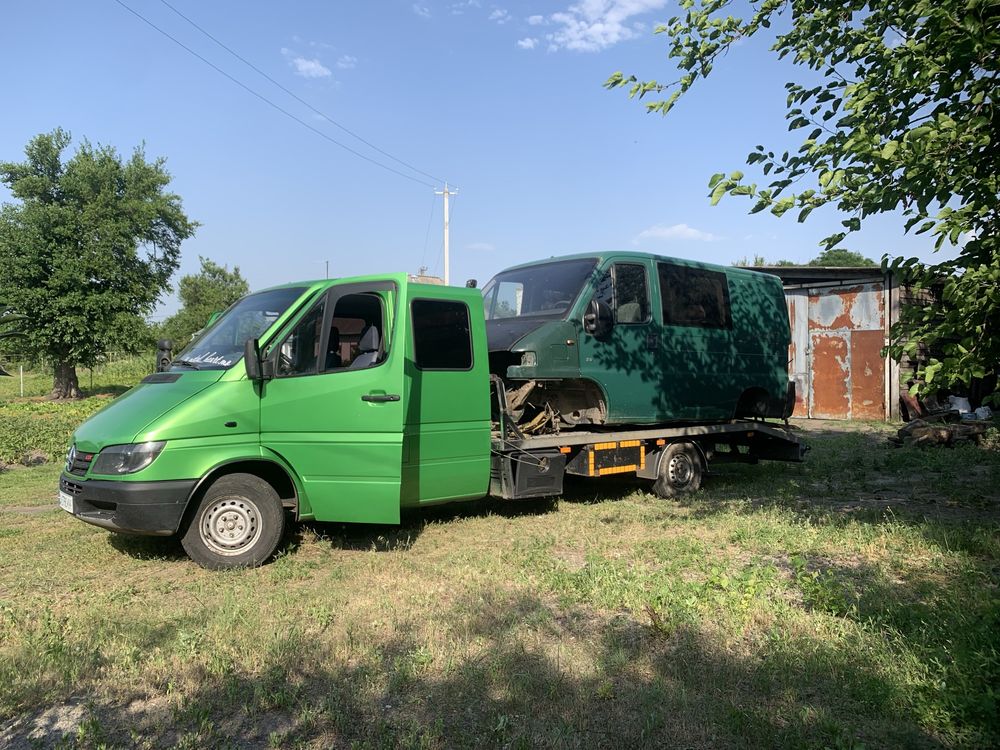 Евакуатор, лафета
