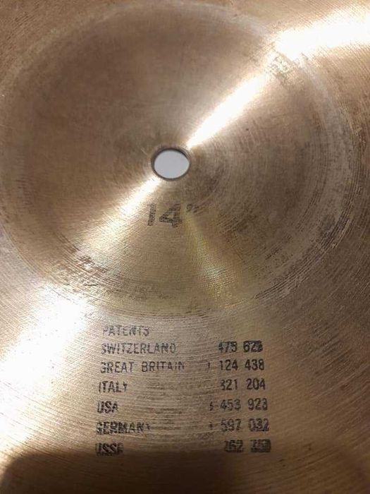 Paiste 602 HiHat SoundEdge 14" pękniety top/cały bottom