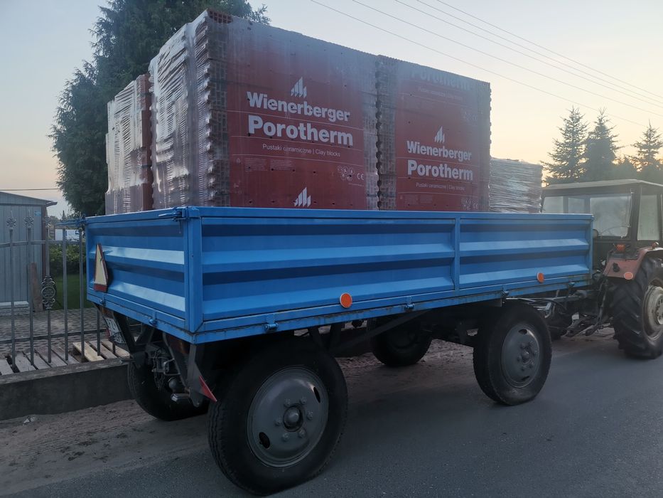 Przyczepa WZSR-Pilawa, zmodernizowana, w pełni sprawna