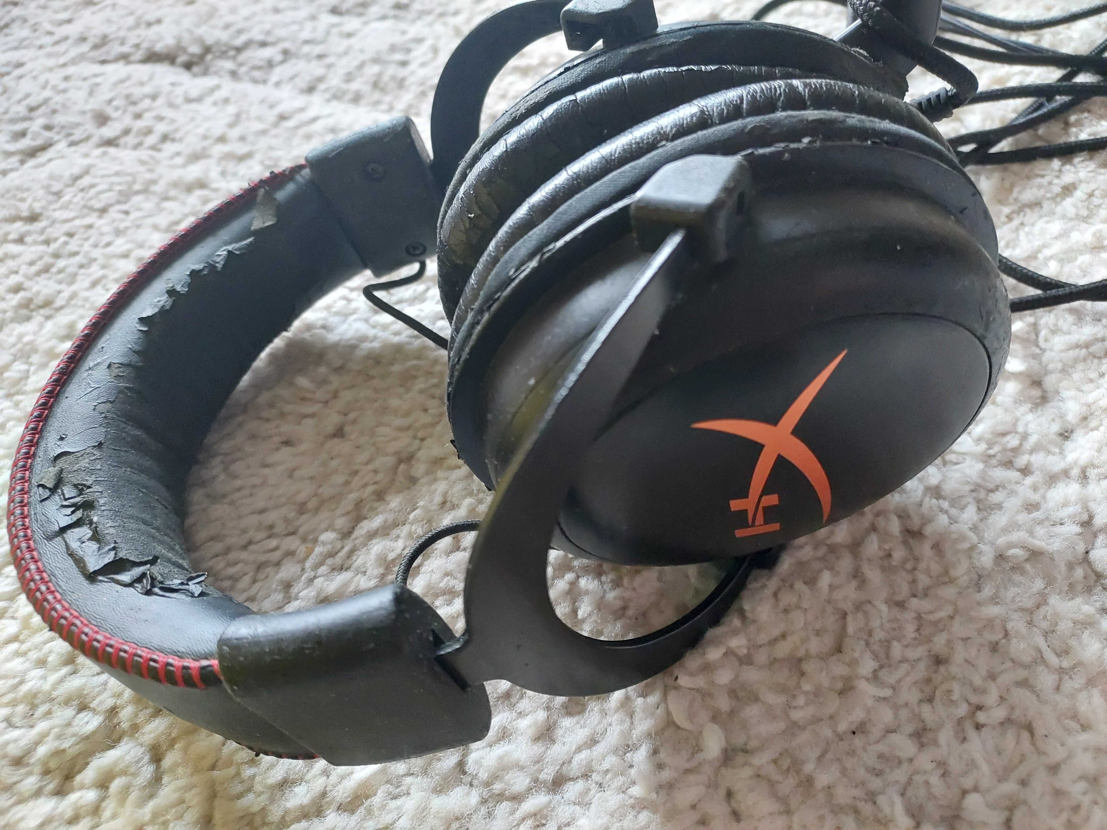 Słuchawki Hyperx plus mysz Steelseries