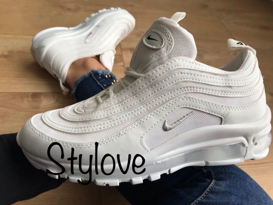 Nike Air Max 97 Rozmiar 42. Białe. WYPRZEDAŻ!!!