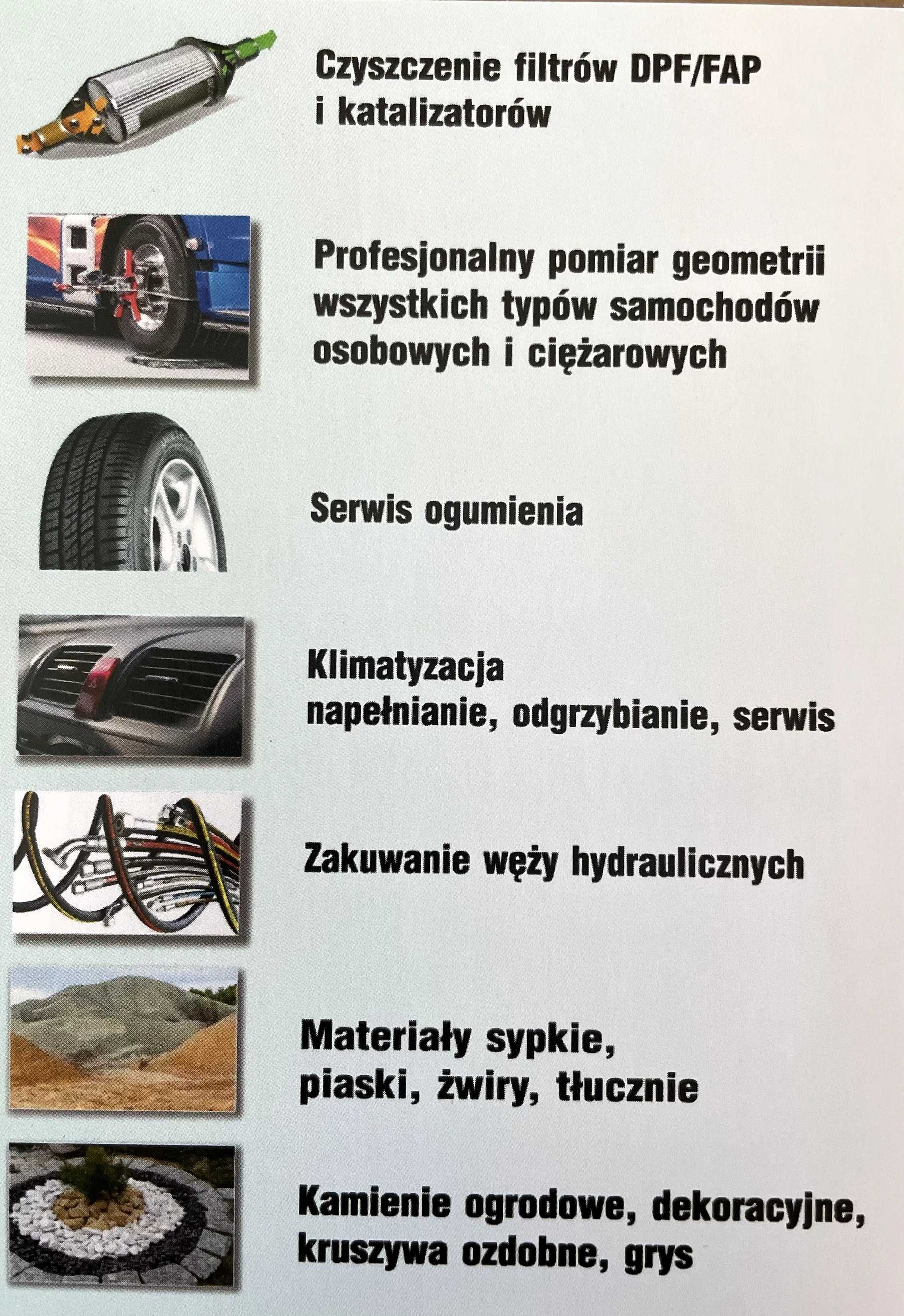 Czyszczenie filtra DPF Zgorzelec