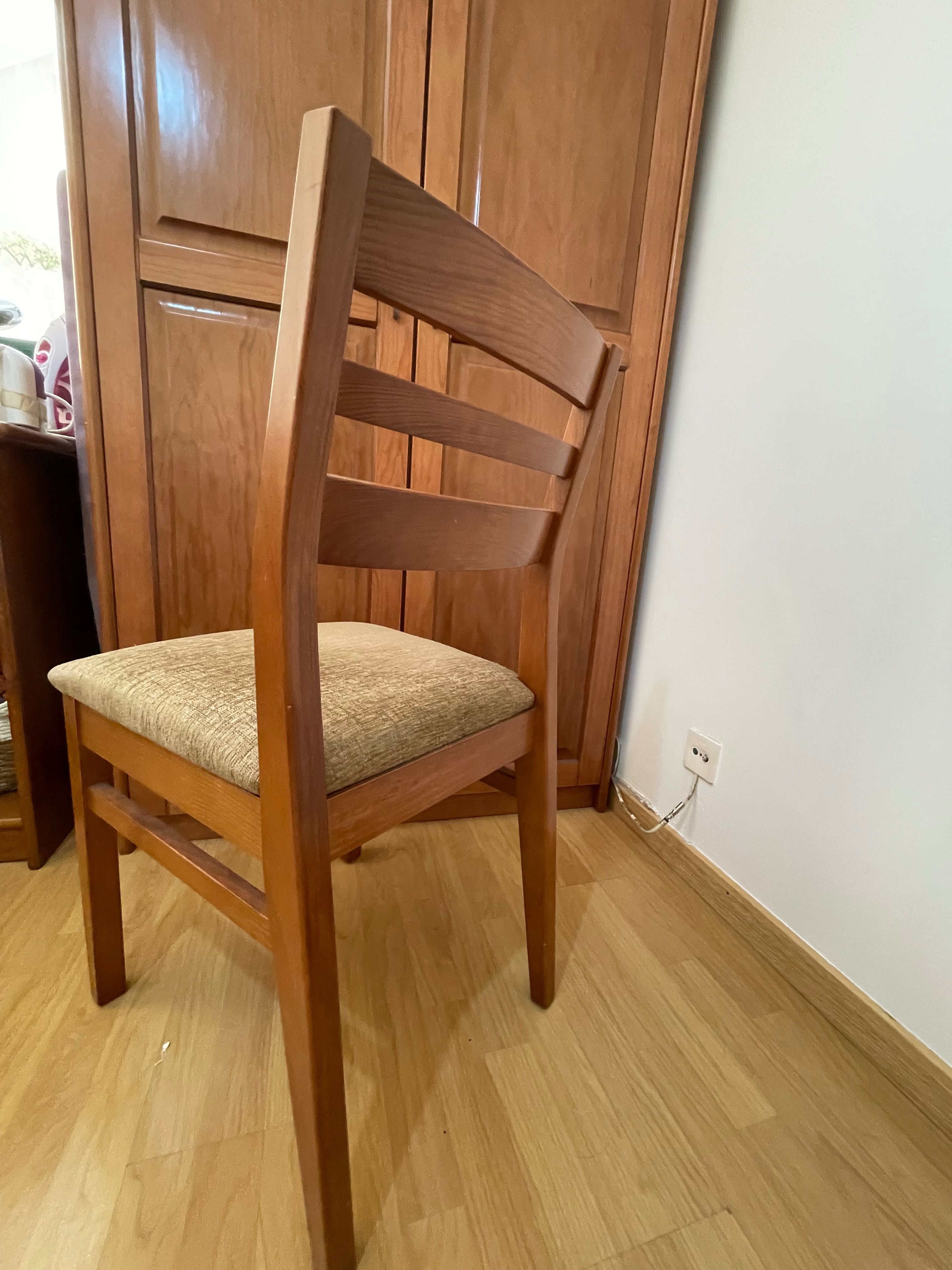 Conjunto mobília de quarto em cerejeira