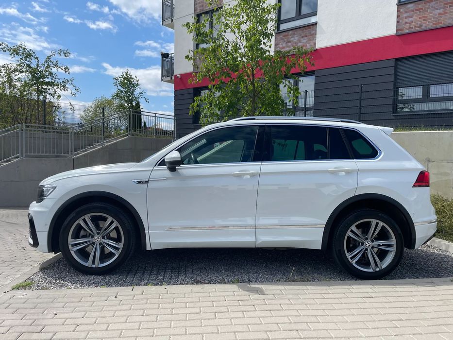 Volkswagen Tiguan VW Tiguan 2.0 TSI 4 Motion Highline R-Line, Topowa wersja, 1 wł.