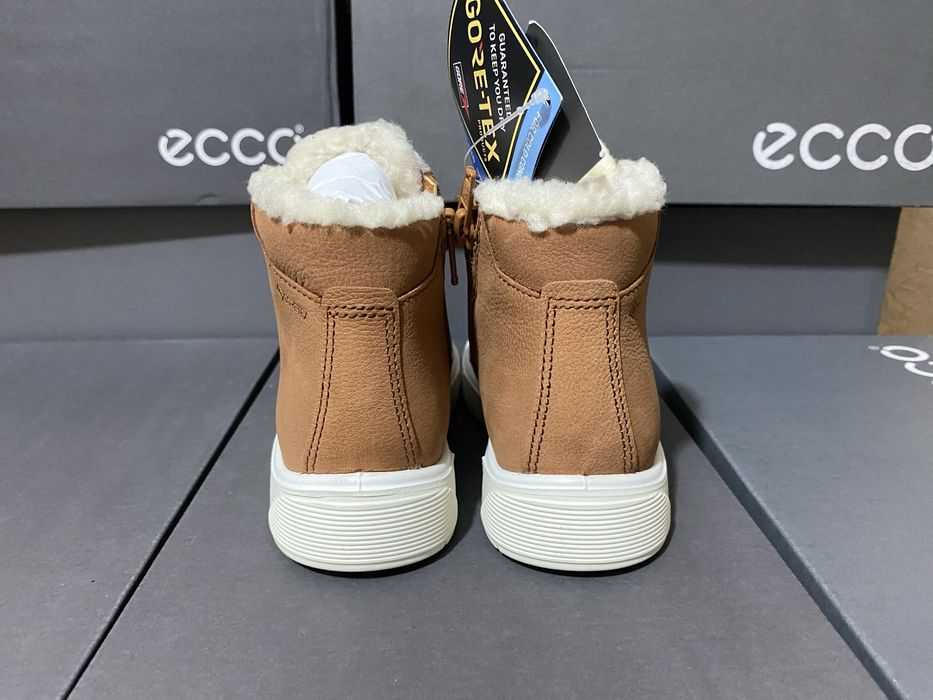 Шкіряні зимові черевики ecco 28 розмір