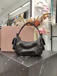 Сумка Miu Miu Nappa Leather Pocket Bag Black