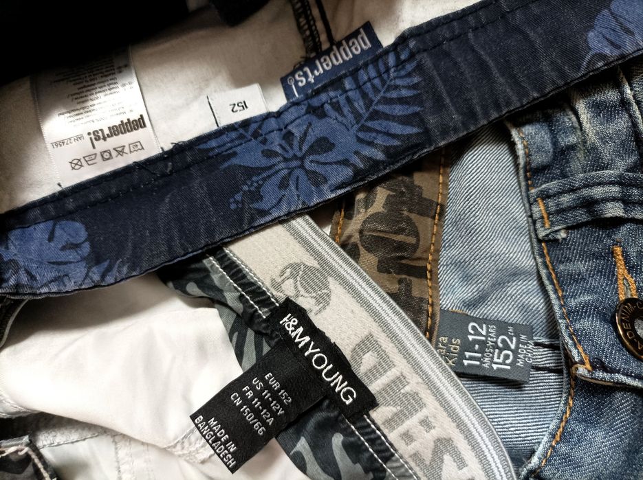 Lote de 3 Calções para Rapaz (11-12 anos)