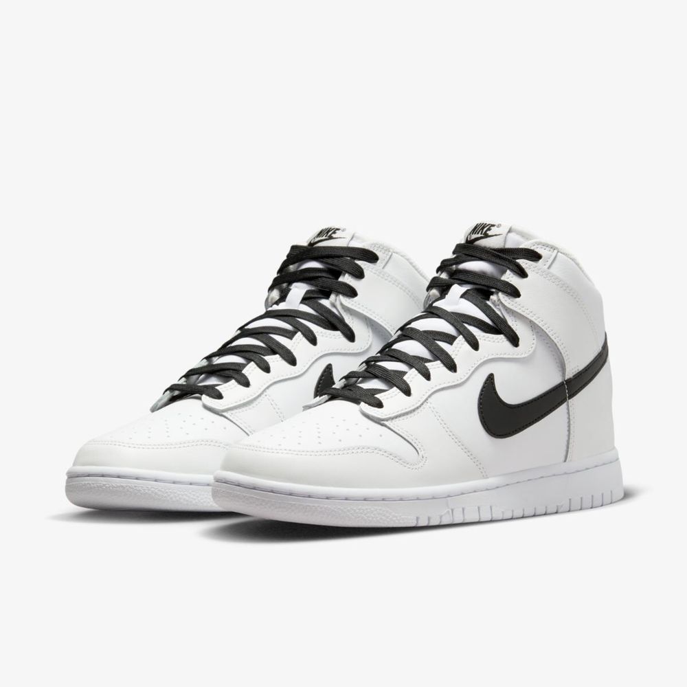 NIKE DUNK RETRO (39-40) 25-25.5см High кеды кроссовки мужские белые