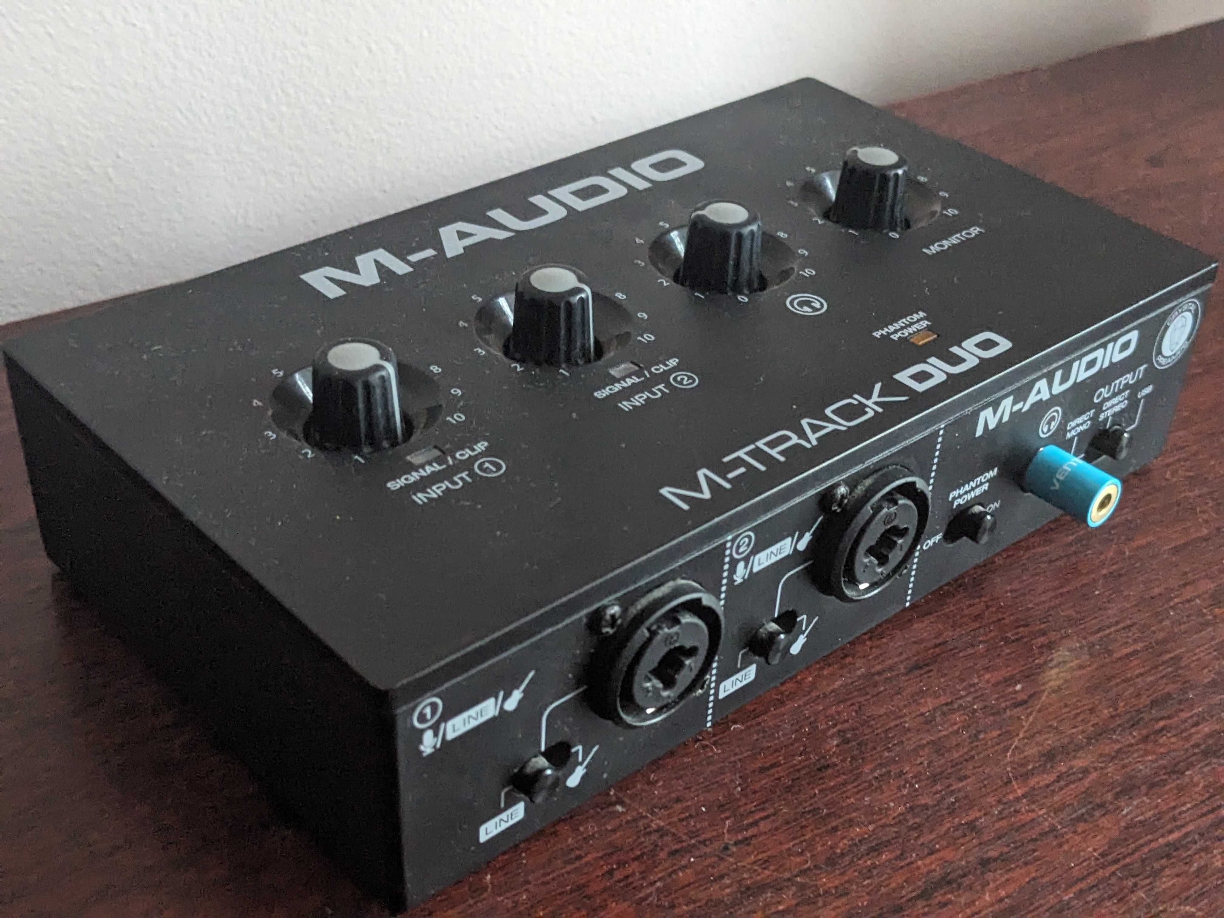 Аудіоінтерфейc (Звукова карта) M-Audio M-Track Duo