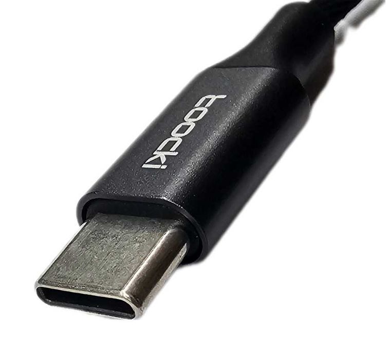 Adapter TOOCKI jack 3.5 mm – USB-C do słuchawek Samsung Doogee