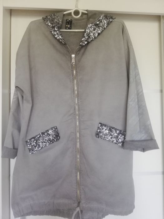 Wiosenna bawełniana kurtka damska