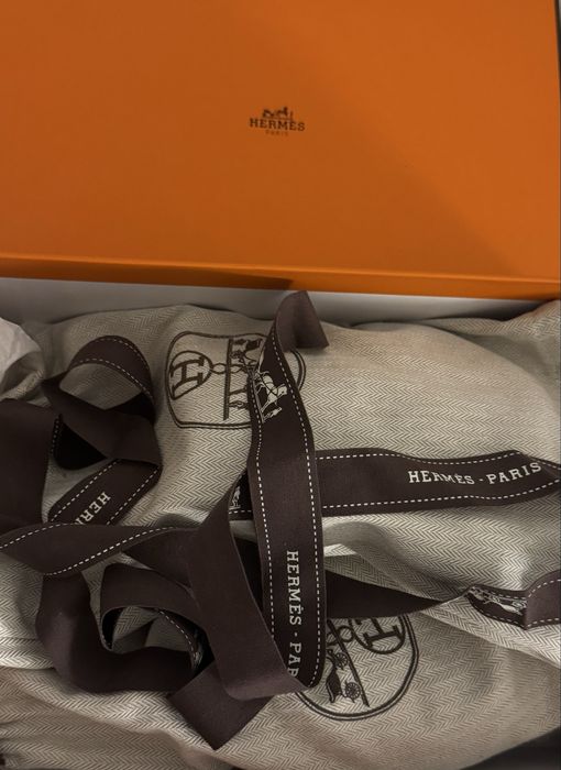 Hermes sandały klapki skóra