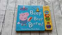 Дитяча книга англійською Peppa Pig Beep Beep Brrr! Звуки під ремонт