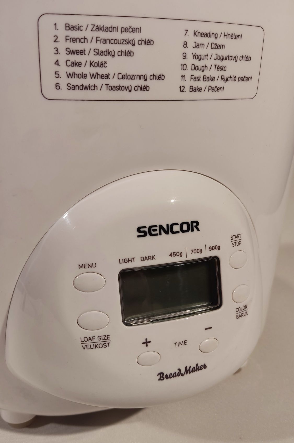 Wypiekacz do chleba SENCOR SBR 1031WH BIAŁY 580W
