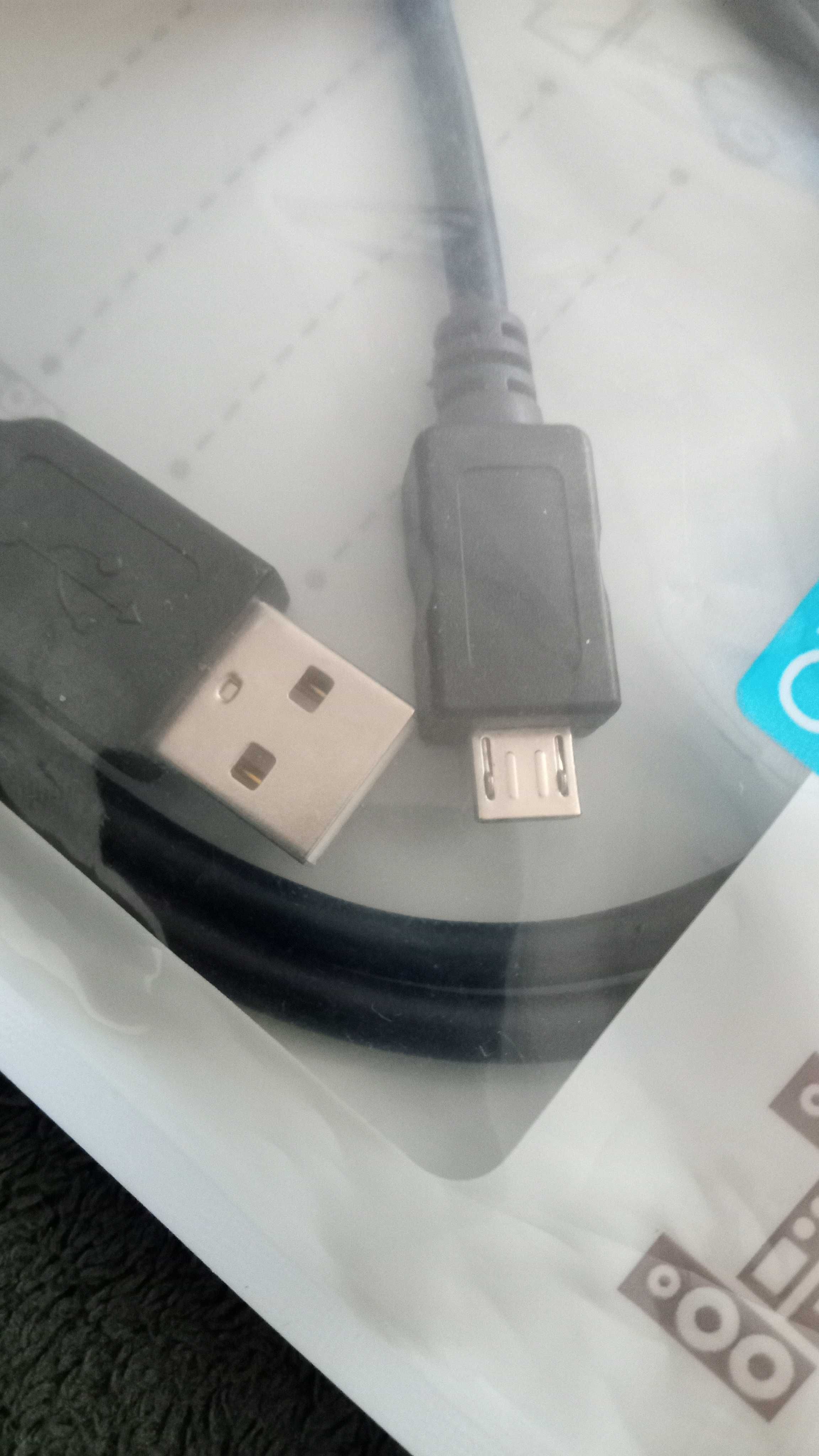 Kabel USB - micro USB 1m nowy