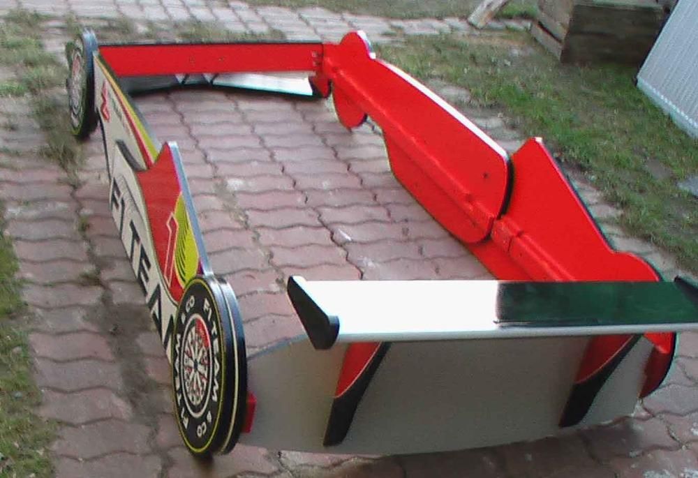Łóżko samochód FORMUŁA 1 F1 200x90cm
