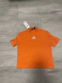 T shirt Adidas z krótkim rękawem i golfem