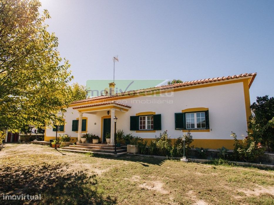 Quinta de 11.250 m² na Salgueirinha, Coruche. Com Casa Térrea e Árv...