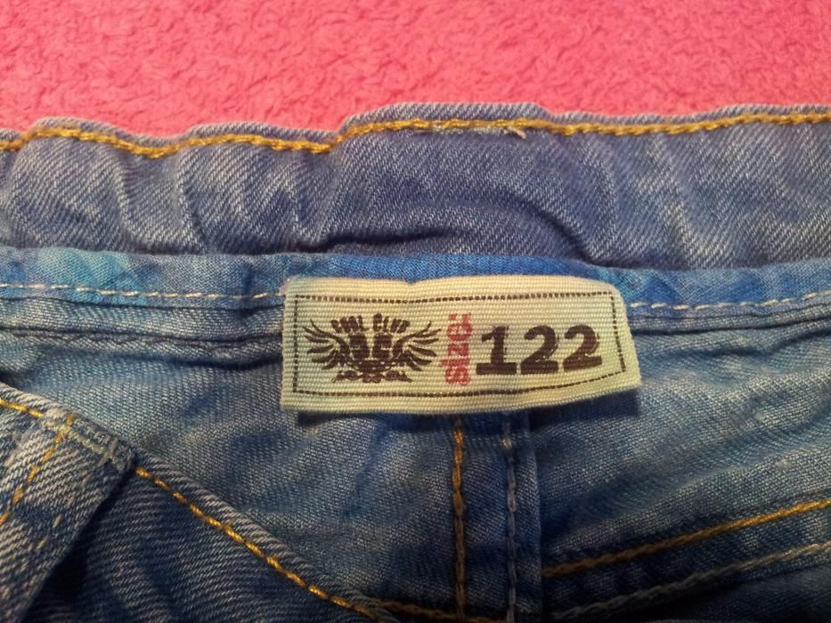 Modne spodnie jeansowe firmy CoolClub SMYK rozmiar 122