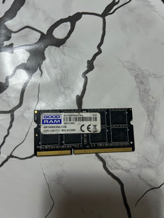 Pamięć GoodRam 4G (DDR3 SO-DIMM 1 x 4 GB 8500 MHZ