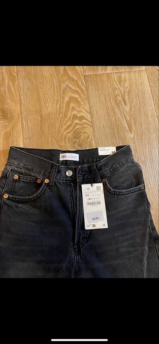 джинси zara прямі