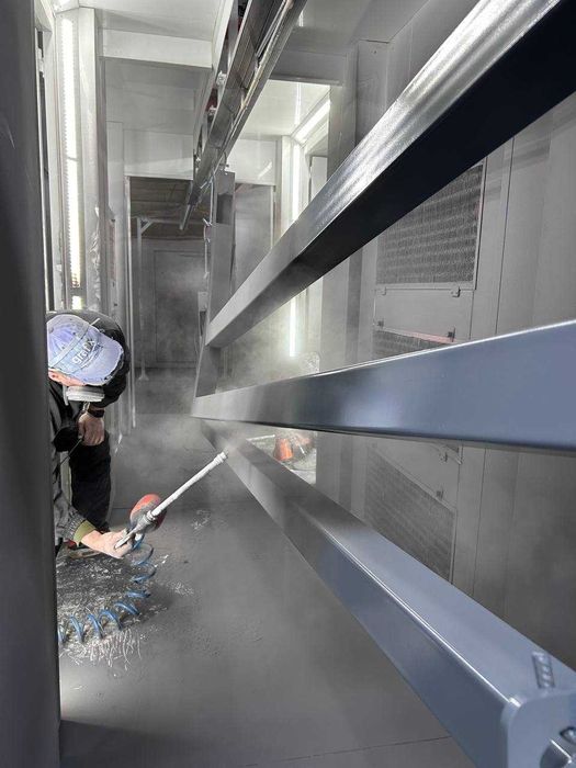 Обробка металу Порошкове фарбування Піскоструй Холодне цинкування