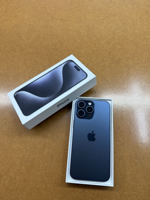 iPhone 15 Pro Max Titanium Blue 256Gb