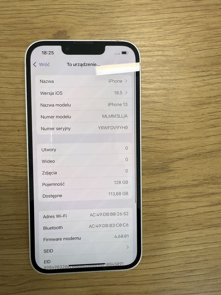 Iphone 13 128GB Bateria 100% !