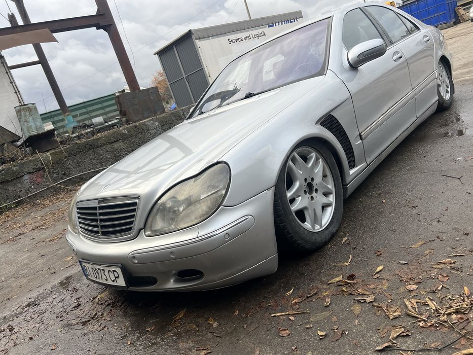 Мерседес w220 4.0 би-турбо под ремонт