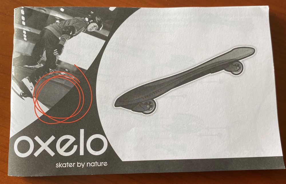 Waveboard OLEXOBOARD preto e cinza