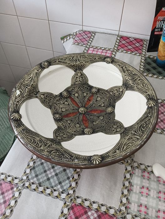 Prato decorativo antigo