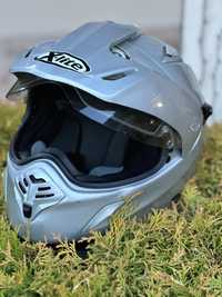 Kask na quad z szybką