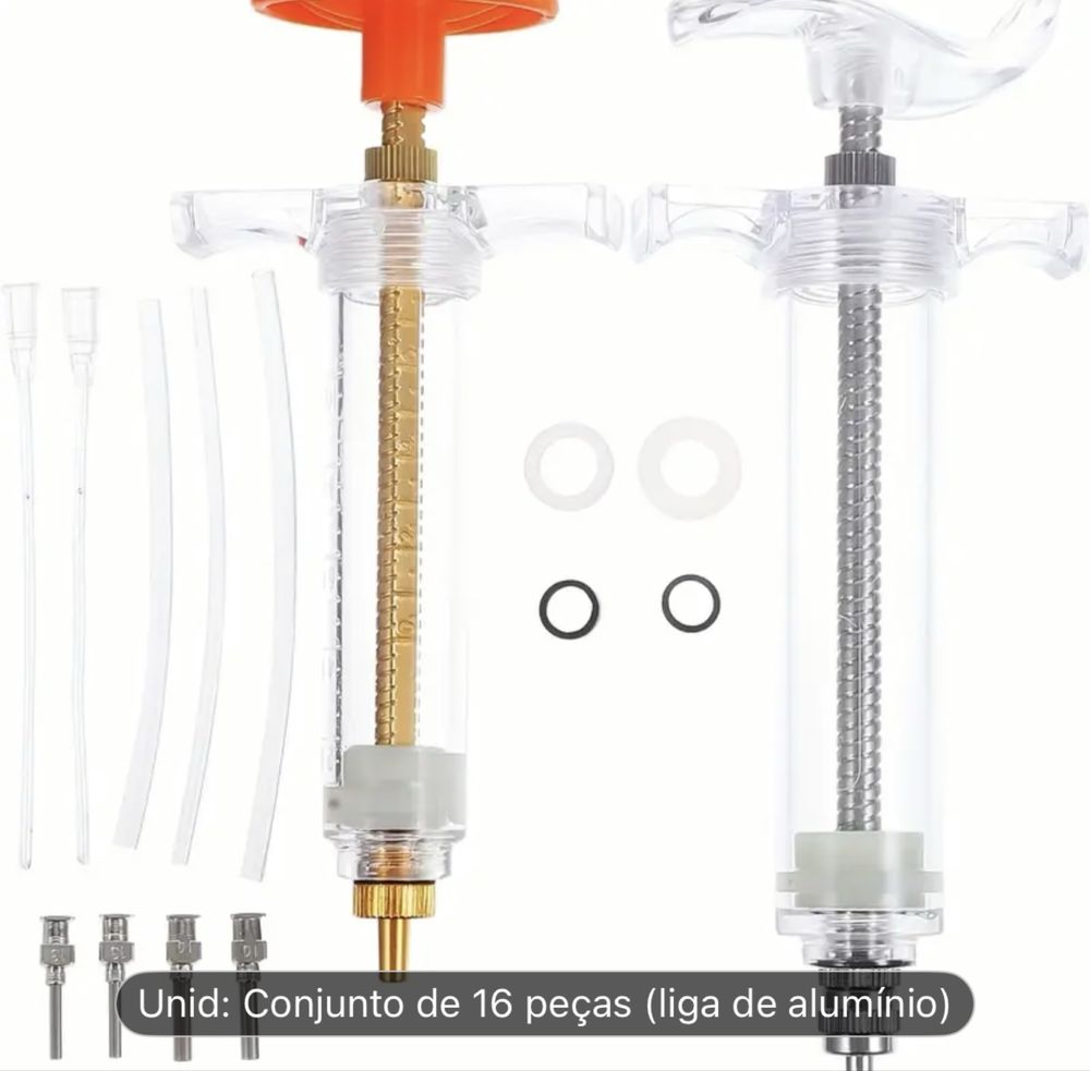 Seringa para criar aves à mão