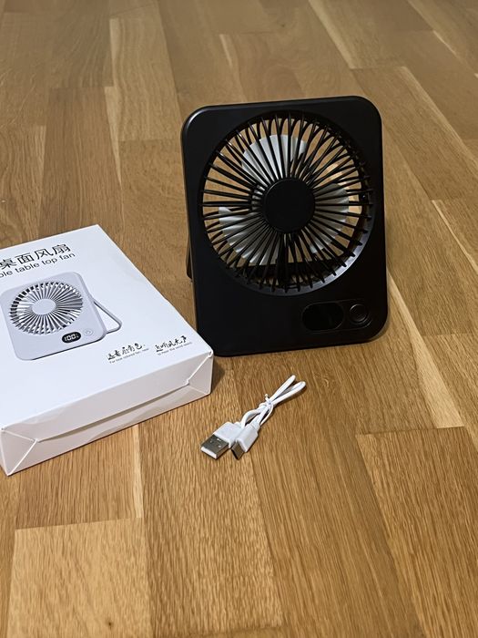 Usb портативний вентилятор на акумуляторі