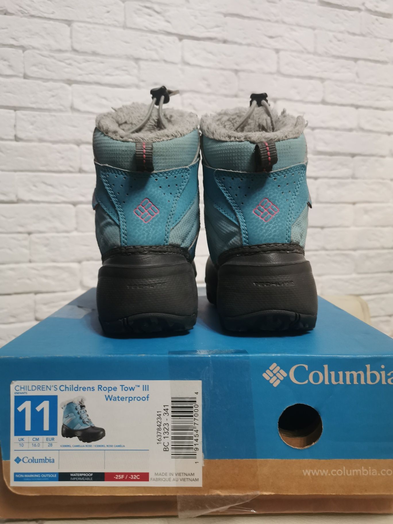 Columbia C11 унисекс зимние ботинки