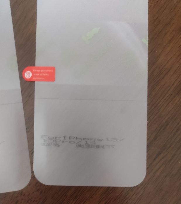 2 x Película hidrogel iPhone 13 / 13 Pro / 14