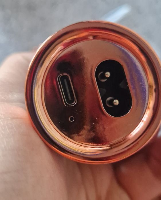 Suszarka do włosów, zielono złota