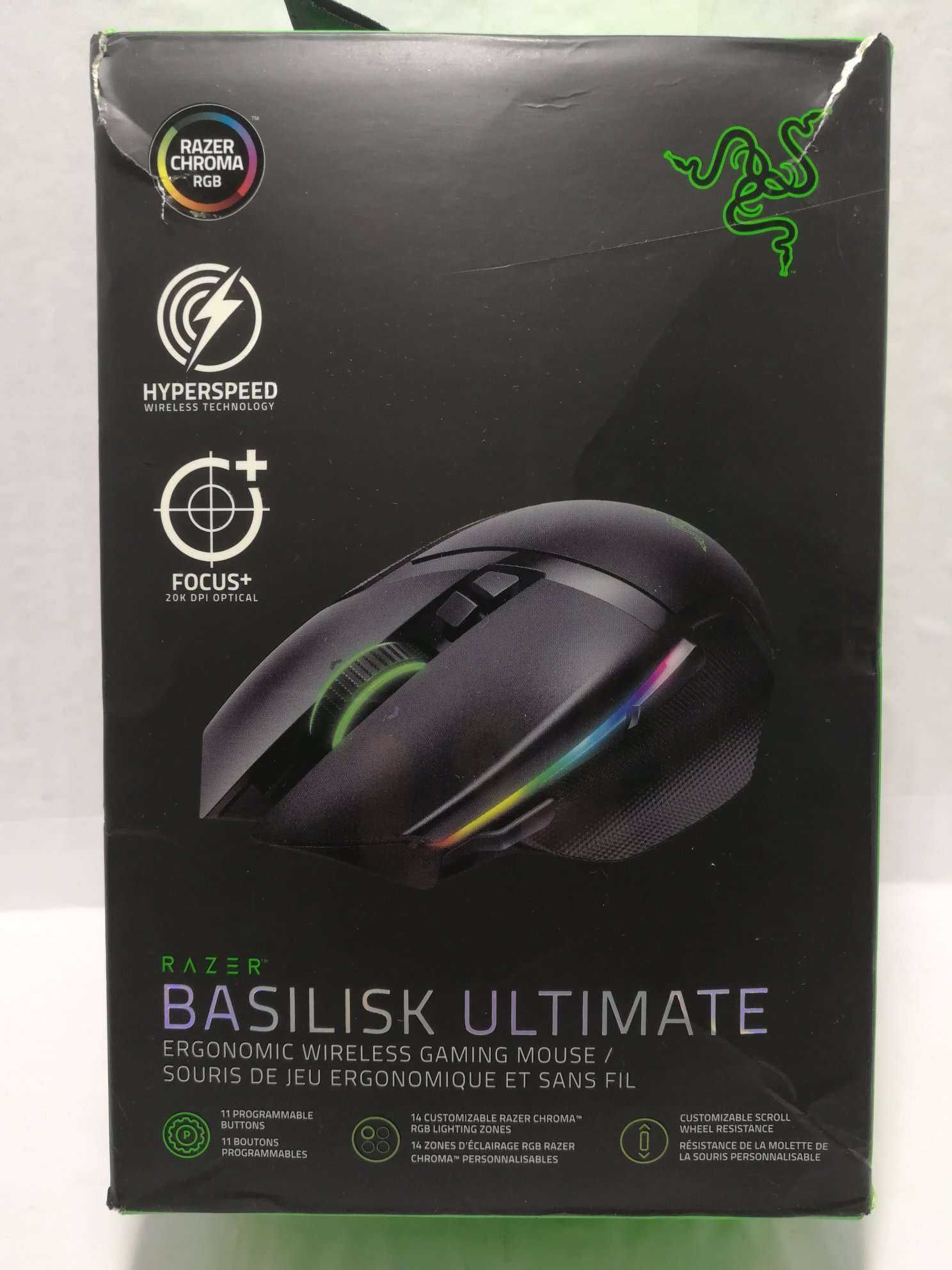 Razer Basilisk Ultimate беспровідна миша з RGB підсвічуванням