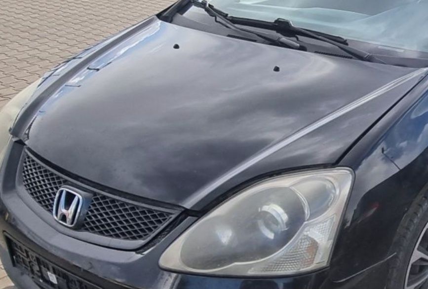 Progi Honda Civic 7 lampy wydechi zegary lusterko