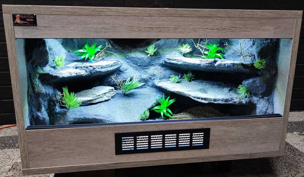 Terrarium nr504 70/40/40 dla gekona lamparciego - NA ZAMÓWIENIE