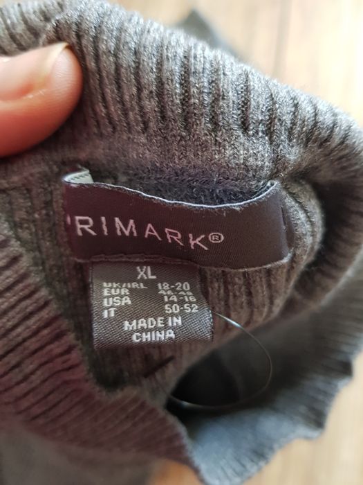 Primark sukienka sweterkowa mini r 42