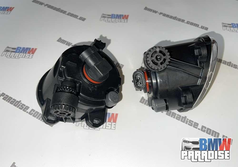 ЦЕНА ЗА ОБЕ! Противотуманки + LED лампочки под М-бампер BMW F10 Е92