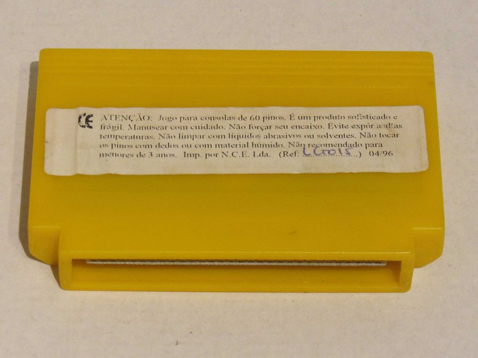 Jogo Famicom Nintendo Power Rangers testado