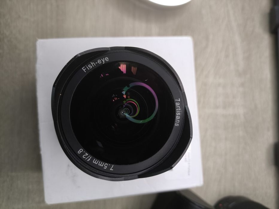 Obiektyw 7artisans 7.5mm f2.8 fisheye MFT (micro 4/3)