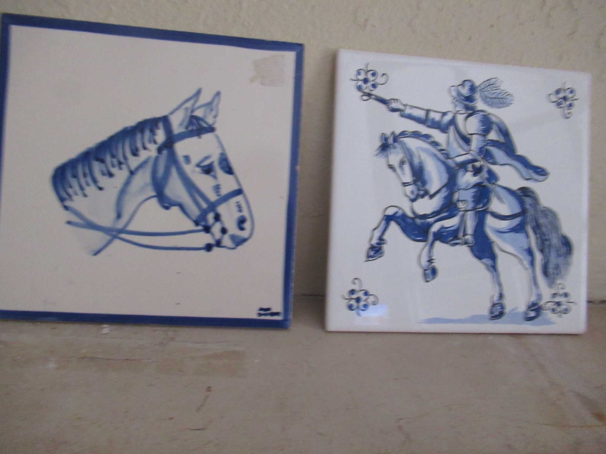 2 Azulejos pintados à mão  (cada)