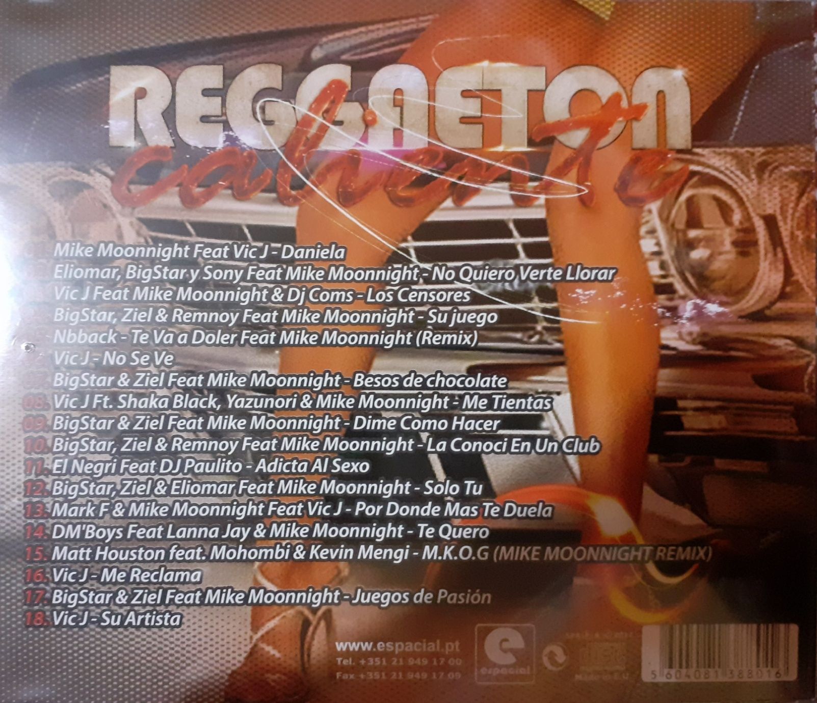 CD "Reggaeton caliente"