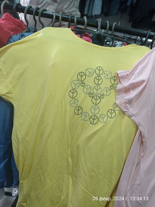 Футболки женские, больших размеров 200 гр