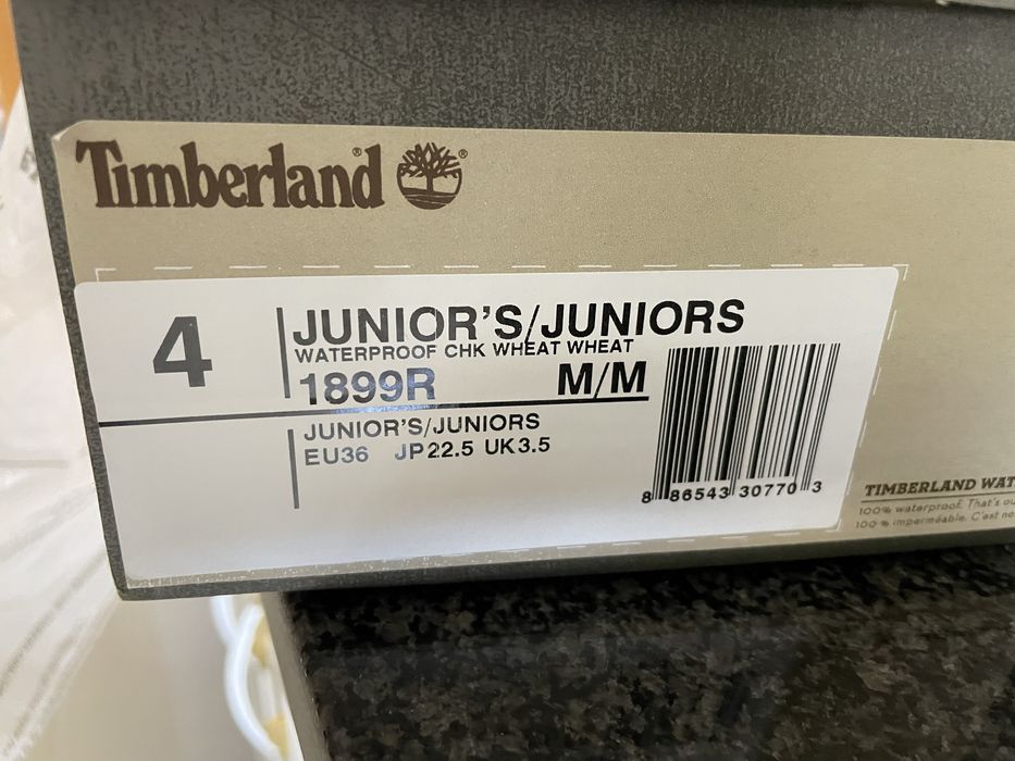 Botas Timberland unisexo tamanh0 36