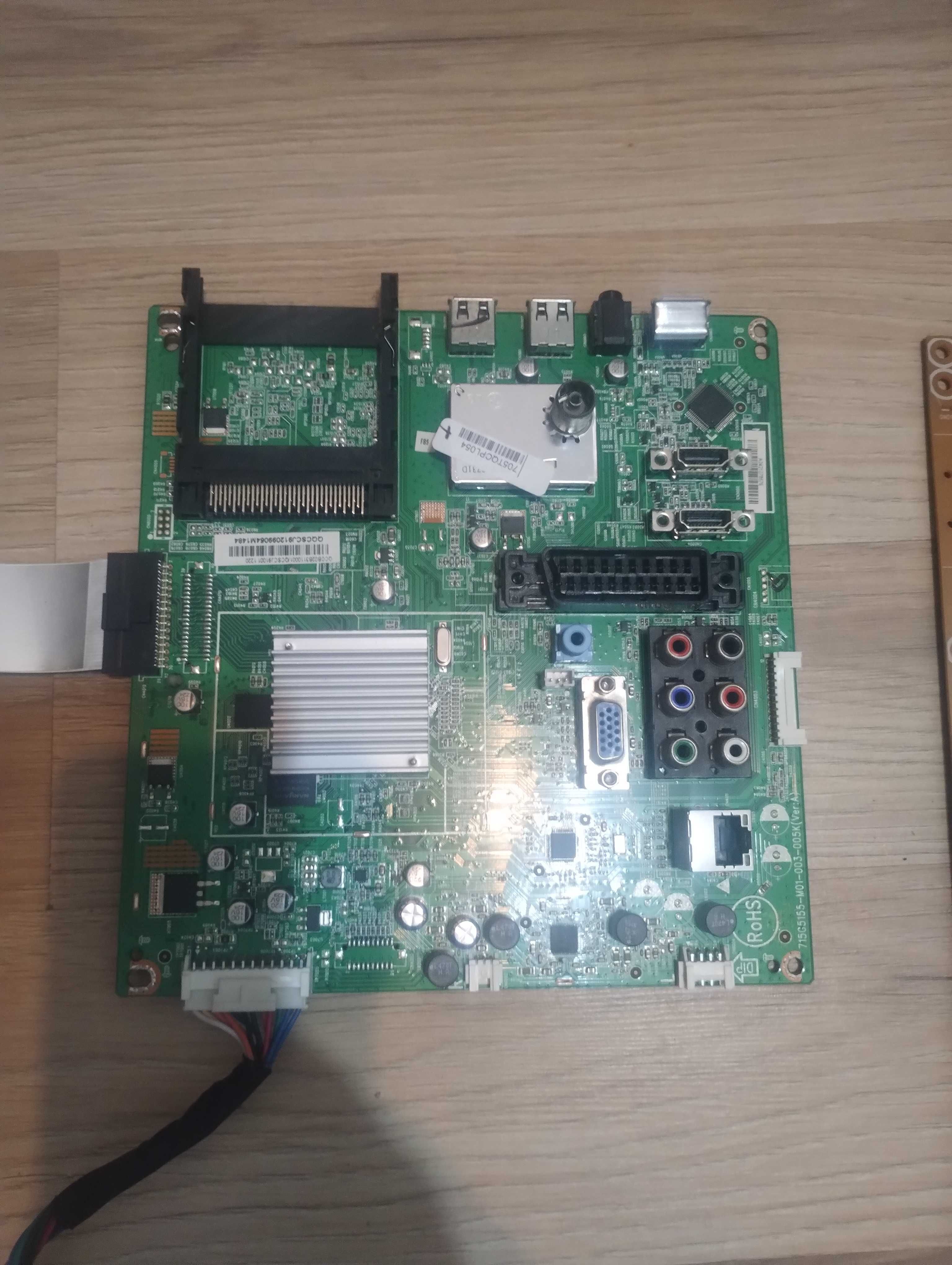 Tv 32" Philips 32pfl350 zasilacz logika części podświetlenie