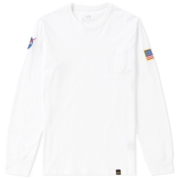 PROMOCJA Koszulka longslave Alpha Industries NASA LS 169 zamiast 199Z